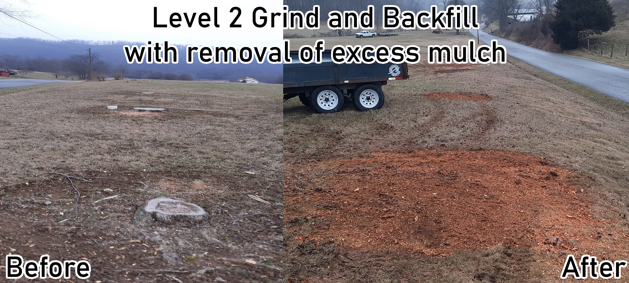 Level 2 Before and After