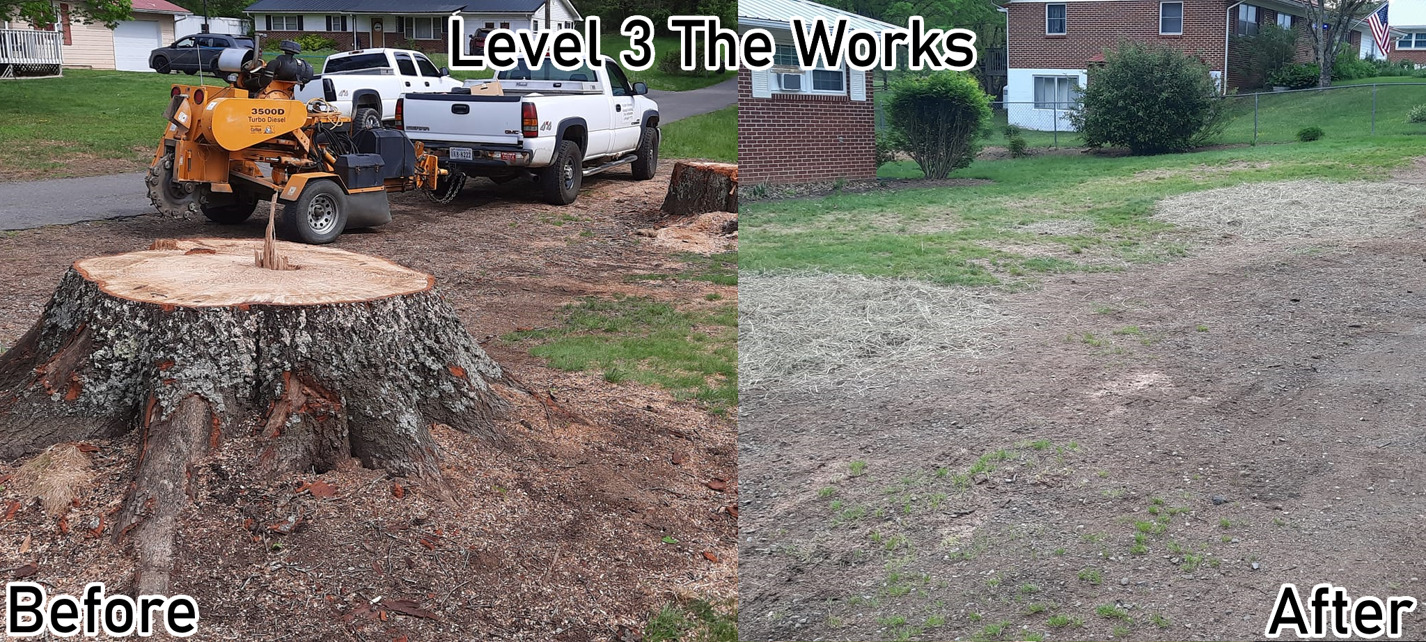 Level 3 Before and After